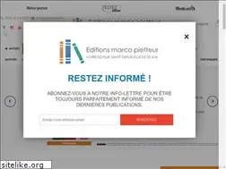 Sites similar to editionsmarcopietteur.com