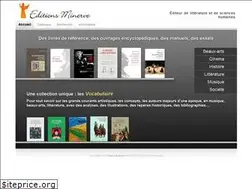 Sites similar to editionsminerve.com