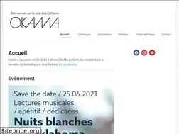 Sites similar to editionsokama.com