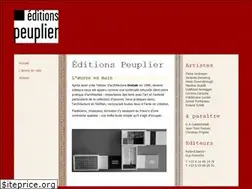 Sites similar to editionspeuplier.fr
