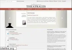 Sites similar to editionstheatrales.fr
