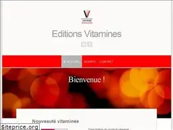 Sites similar to editionsvitamines.com