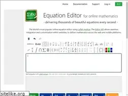 Sites similar to editor.codecogs.com