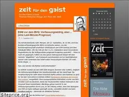 Sites similar to editor.zeitgeist-online.de
