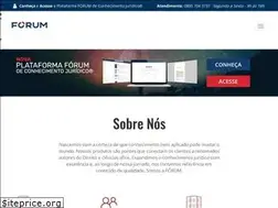 Sites similar to editoraforum.com.br