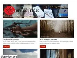 Sites similar to editorialbellasletras.com