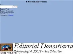Sites similar to editorialdonostiarra.info