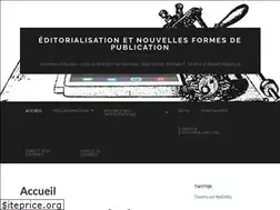 Sites similar to editorialisation.org