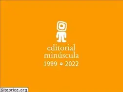 Sites similar to editorialminuscula.com