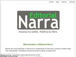 Sites similar to editorialnarra.com