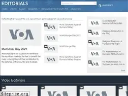 Sites similar to editorials.voa.gov
