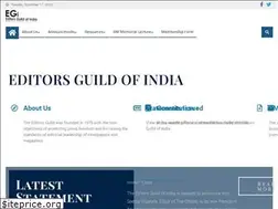 Sites similar to editorsguild.in