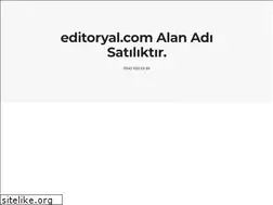 Sites similar to editoryal.com