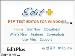 Sites similar to editplus.com