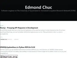 Sites similar to edmondchuc.com