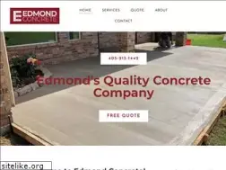 Sites similar to edmondconcrete.com