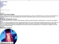 Sites similar to edmondsorthopediccenter.com