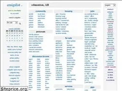 Sites similar to edmonton.en.craigslist.ca