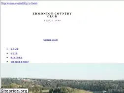 Sites similar to edmontoncountryclub.com
