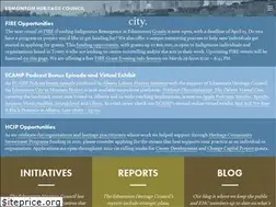 Sites similar to edmontonheritage.ca
