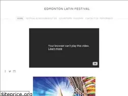Sites similar to edmontonlatinfestival.com