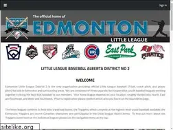 Sites similar to edmontonlittleleague.org