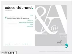 Sites similar to edouard-durand.com