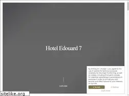 Sites similar to edouard7hotel.com