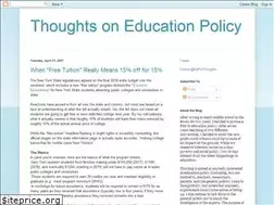 Sites similar to edpolicythoughts.com