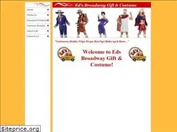 Sites similar to edsbroadwaygiftandcostume.com