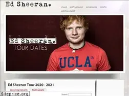 Sites similar to edsheerantourdates.com