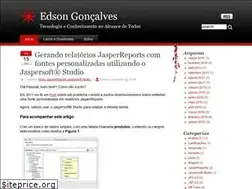 Sites similar to edsongoncalves.com.br