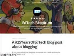 Sites similar to edtechfactotum.com