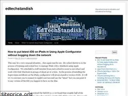 Sites similar to edtechstandish.wordpress.com