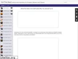 Sites similar to edthebard.blogspot.com