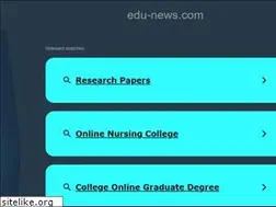 Sites similar to edu-news.com