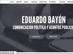 Sites similar to eduardobayon.es