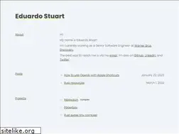 Sites similar to eduardostuart.com