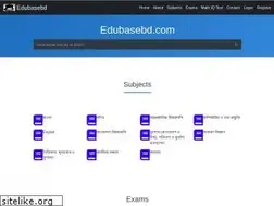 Sites similar to edubasebd.com