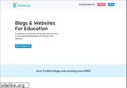 Sites similar to edublogs.org