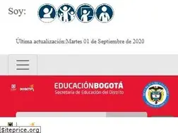 Sites similar to educacionbogota.edu.co