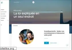 Sites similar to educaloi.qc.ca