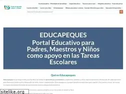Sites similar to educapeques.com