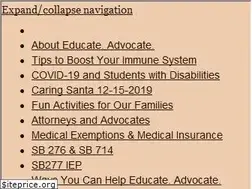 Sites similar to educateadvocateca.com