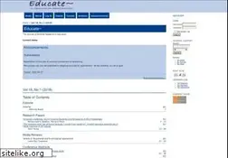 Sites similar to educatejournal.org