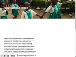 Sites similar to educatingafricaschildren.org