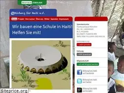 Sites similar to education-for-haiti.org