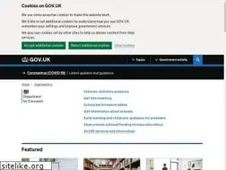 Sites similar to education.gov.uk
