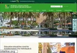 Sites similar to education.miami.edu