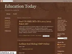 Sites similar to education2day.blogspot.com